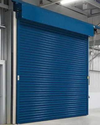 Aluminum Transparent High Speed Spiral Door Safety Efficiency Safety Efficiency Customized As Order