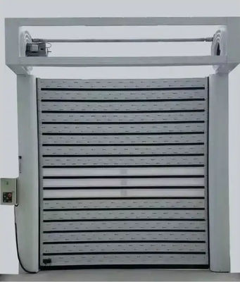 Efficient Aluminum High Speed Spiral Door With PLC Control 0.8m/s Opening Speed -20℃~50℃ Temp.