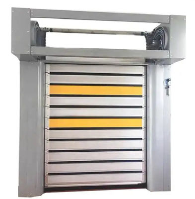 Efficient Aluminum High Speed Spiral Door with PLC Control 0.8m/s Opening Speed -20℃~50℃ Temp.