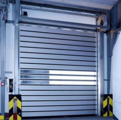 Easy Installation Rapid Roller Doors with Thermal Insulation high quality stable automatic commercial high speed door