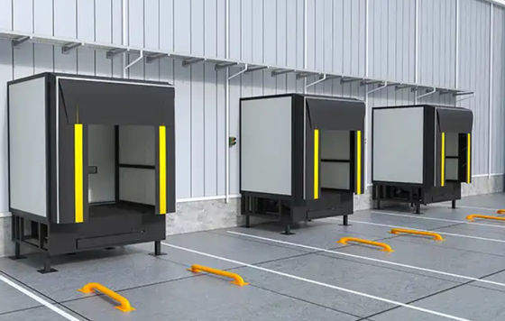 Wear-resistant Fabric Loading Dock Shelters Customized Color High Durability Industrial Dock Shelter Sponge Dock Seal