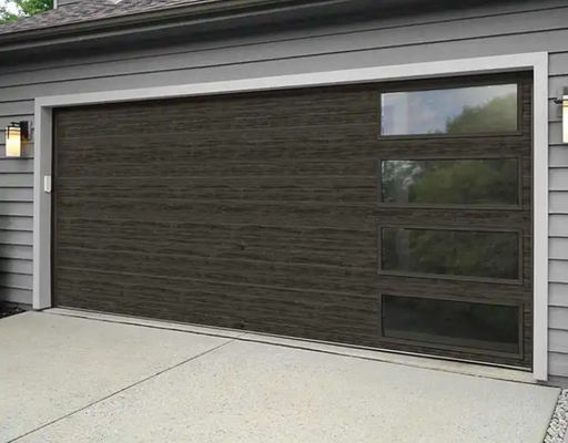 Optional Ventilation Steel Insulated Sectional Doors for Customized Needs galvanized steel insulated garage door
