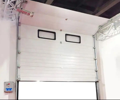 50mm-80mm Thickness Insulated Sectional Overhead Door for Warehouse and Commercial wholesale cheap prices garage door