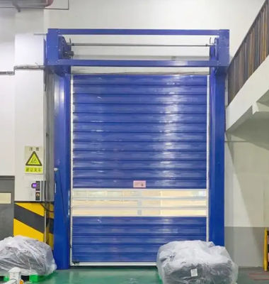 Customized High Speed Spiral Door Power Supply 220V/50HZ Air Permeability ≤2.0m3/ M2.s Manufacturing Plant Shutter Door