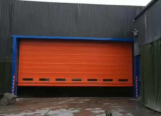 Safety First High Speed PVC Roll Up Rapid Shutter Door 304 Stainless Steel Material Rapid Zipper High Speed Roller Door