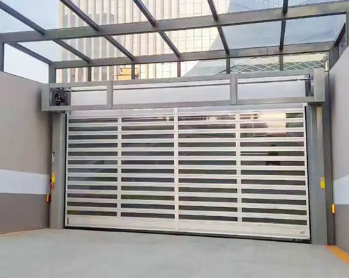 Aluminum Alloy 0.8m/s Opening and Closing Speeds Manufacturing Plant Shutter High Speed Door
