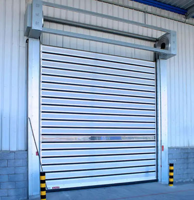 High Speed Motorized Spiral Door With Photoelectric Sensor 0.8m/s Speed And 220V/50HZ Power Supply  Industrial Automatic