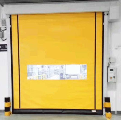 Modern Security Thermal Insulation Rapid Roller Door with Noise Reduction and Weather Resistance Zipper self repair Door