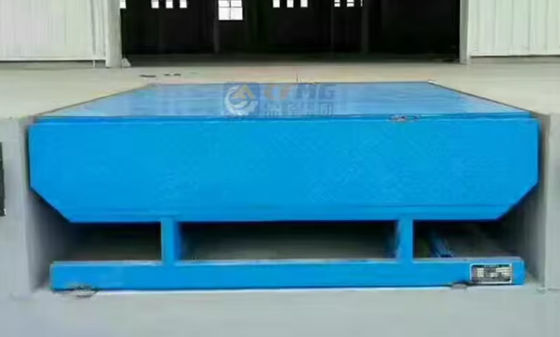 Customizable Safety Loading Dock Leveler with Push Button Controls and Safety Curbs Logistics