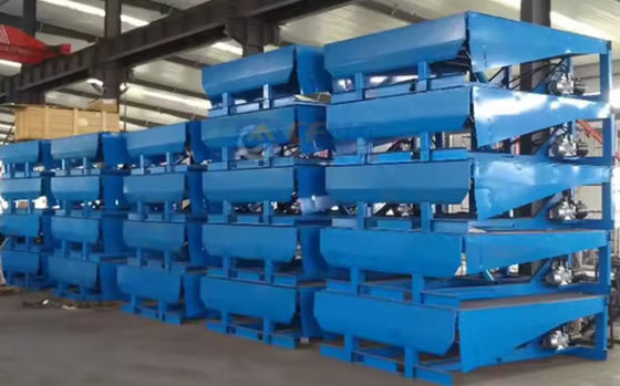 Electric Loading Dock Leveler with 10 000-20 000 Lbs Capacity Powder Coated Finish and Enhanced Safety