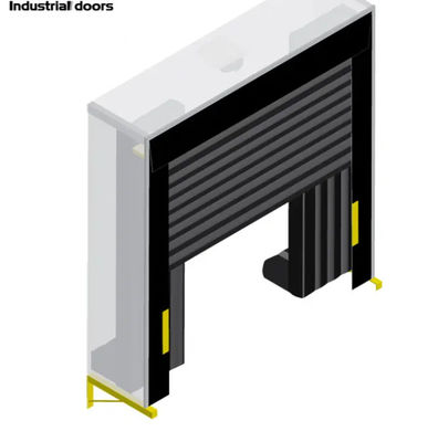 Durability Loading Dock Shelters with Wear Resistant Fabric Easy Installation and Low Maintenance