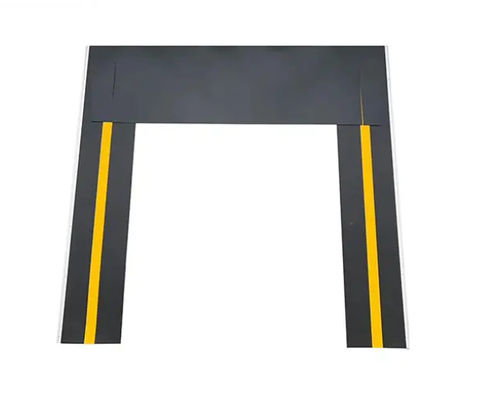Modern Galvanized Steel Liner Loading Dock Shelters Easy Installation for Element Protection
