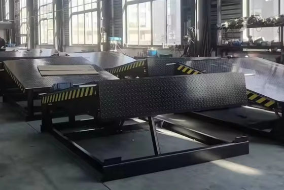 Customizable Electric Dock Leveler with Safety Features On Site Installation Push Button Controls