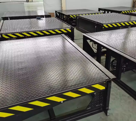 Customizable Electric Dock Leveler with Safety Features On Site Installation Push Button Controls