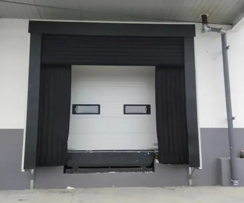 Customized Color Loading Dock Shelters Providing Protection from the Elements Warehouse Inflatable PVC