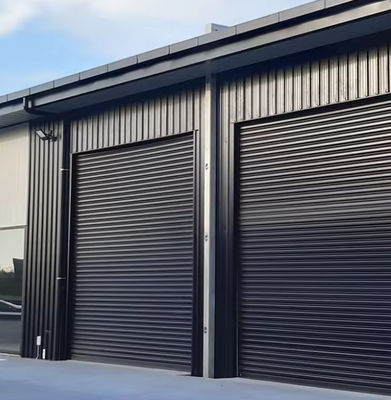 Steel Insulated Sectional Doors with Polyurethane Foam Insulation For Garage beautiful style Security