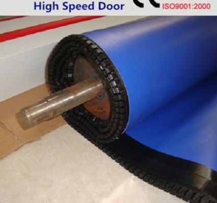 Modern Security Insulated Rapid Roller Doors Steel Structure Weather Resistant Shutter Pvc Fast Roll Up Door