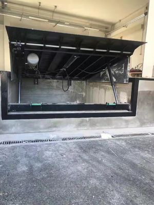 Customizable Electric Hydraulic Loading Dock Leveler Safety Chain Powder Coated Finish