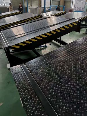 Customizable Powder Coated Loading Dock Leveler with Adjustable Deck Height and Lip Length