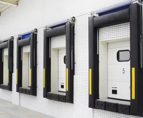 Weatherproof Cord Fabric Loading Dock Shelters Easy Installation with Low Maintenance Logistics
