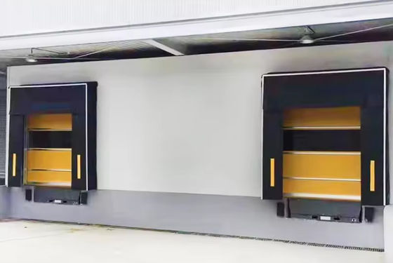 Weatherproof Cord Fabric Loading Dock Shelters Easy Installation with Low Maintenance Logistics
