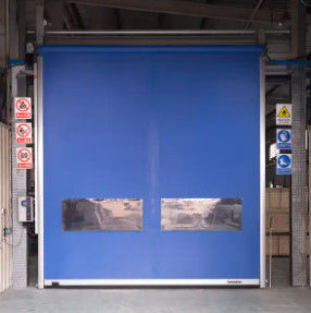 Modern Insulated Roller Doors Easy Installation Weather Resistant / Safe Industrial Design Customized Automatic Fast