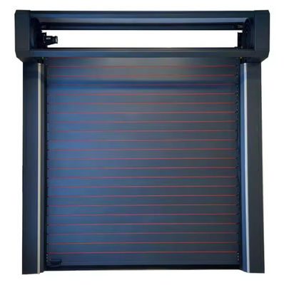 Aluminum Alloy 0.75KW Motor PLC Controlled Speed Spiral Door opener with 220V Power Supply industrial high quality door