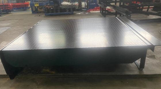 Customizable Electric Hydraulic Loading Dock Leveler with Safety Chain and Push Button Controls