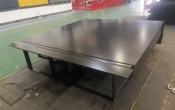 Customizable Electric Hydraulic Loading Dock Leveler with Safety Chain and Push Button Controls