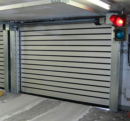 Aluminum Transparent Rapid Fast 2m/s Spiral Security Rolling Door China Manufacturer