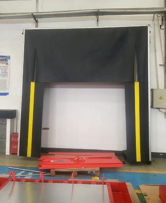 Customizable Powder Coated Automatic Dock Levelers 10t 12t 15t Large Load Height Adjustable Stationary Fixed