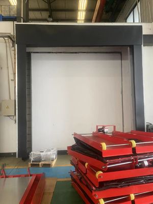 Customizable Powder Coated Automatic Dock Levelers 10t 12t 15t Large Load Height Adjustable Stationary Fixed