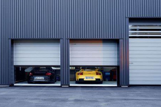 PLC Controlled Speed Spiral Door For Enhanced Safety Fast Opening Speed For Underground Parking