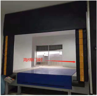 Inflatable Dock Shelter With UV Resistance For Easy Installation PVC Container Shelter Sectional Industrial