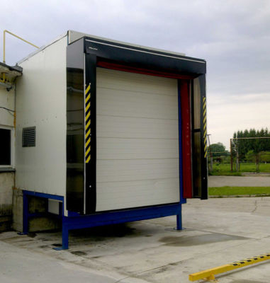 Modern Adjustable Loading System Dock Door Shelter With PVC Plastic Rubber Material Mechanical Dock Shelter