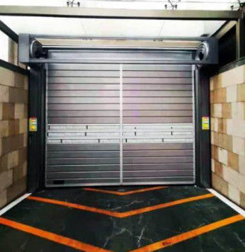 Industrial Automatic Spiral Aluminum Metal Thermal Insulated Speed Aluminum Alloy Spiral Rolling Door