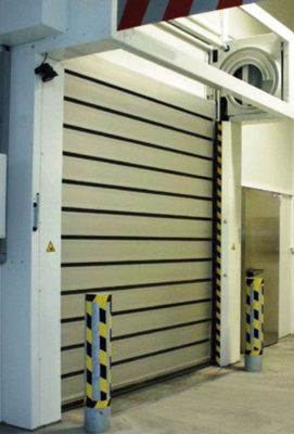 Insulated Weather Resistant Powder Coated Steel Overhead Sectional Doors Vertical Lift  industrial door