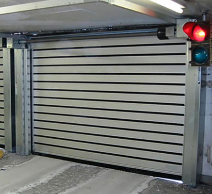 Vertical Lifting Vinyl Weatherstripping Insulated Sectional Steel Doors With Polyurethane Foam