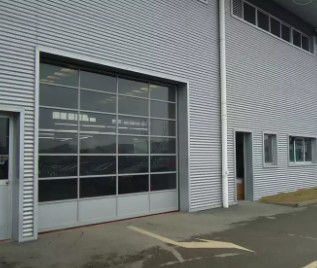 Watertight Aluminum Double Glazing Commercial Wholesale Double Insulated Glass Garage Doors