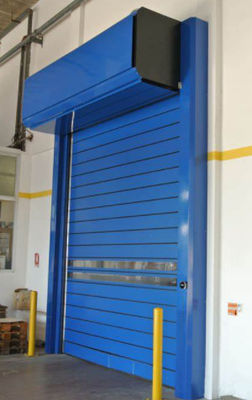 Powder Coated Insulated Sectional Overhead Door With 50-80mm Polyurethane Foam Insulation