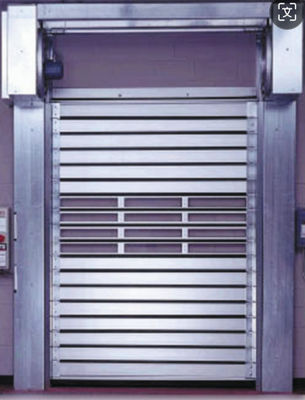 Powder Coated Insulated Sectional Overhead Door With 50-80mm Polyurethane Foam Insulation