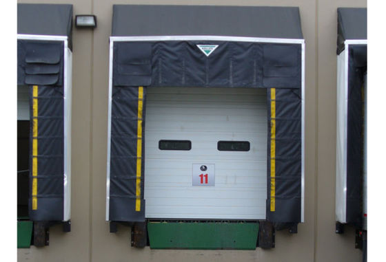 Weatherproof Loading Dock Shelter For Warehouse Seal Trailers Resistant Cold Storage Door For Food Workshop