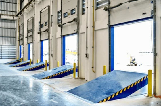 Safe Design 25000-40000LBS Hydraulic Dock Leveler Leveraging Automated Technology