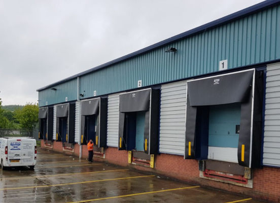 Custom Color PVC Low Maintenance Dock Door Shelters Loading System Automatic PVC Dock Seals Warehouse Industrial