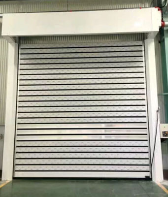 Wind Resistant Weather Sealed Double Skinned Steel Overhead Sectional Door With Lock