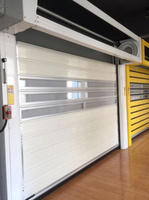 Customized Insulated Sectional Garage Doors With Polyurethane Foam Windproof Soundproof And Thermal Insulation