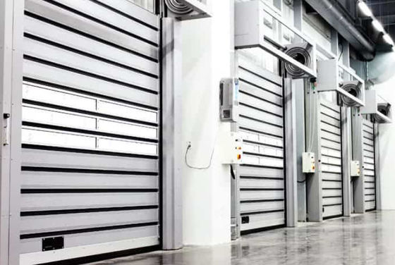 Durable Spiral Door For Enhanced Safety Metal Aluminum Quick Rolling Shutter Door