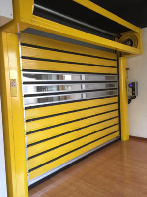 Advanced 0.75KW Motor Power Aluminum Speed Spiral Door For Tightened Environments