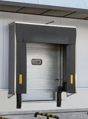 Finished Adjustable Loading System Dock Door Shelter For Industrial Finished Industrial Position Finished