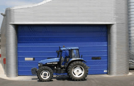 High Security Customization High Speed PVC Roll Up Rapid Shutter Door 304 Stainless Steel